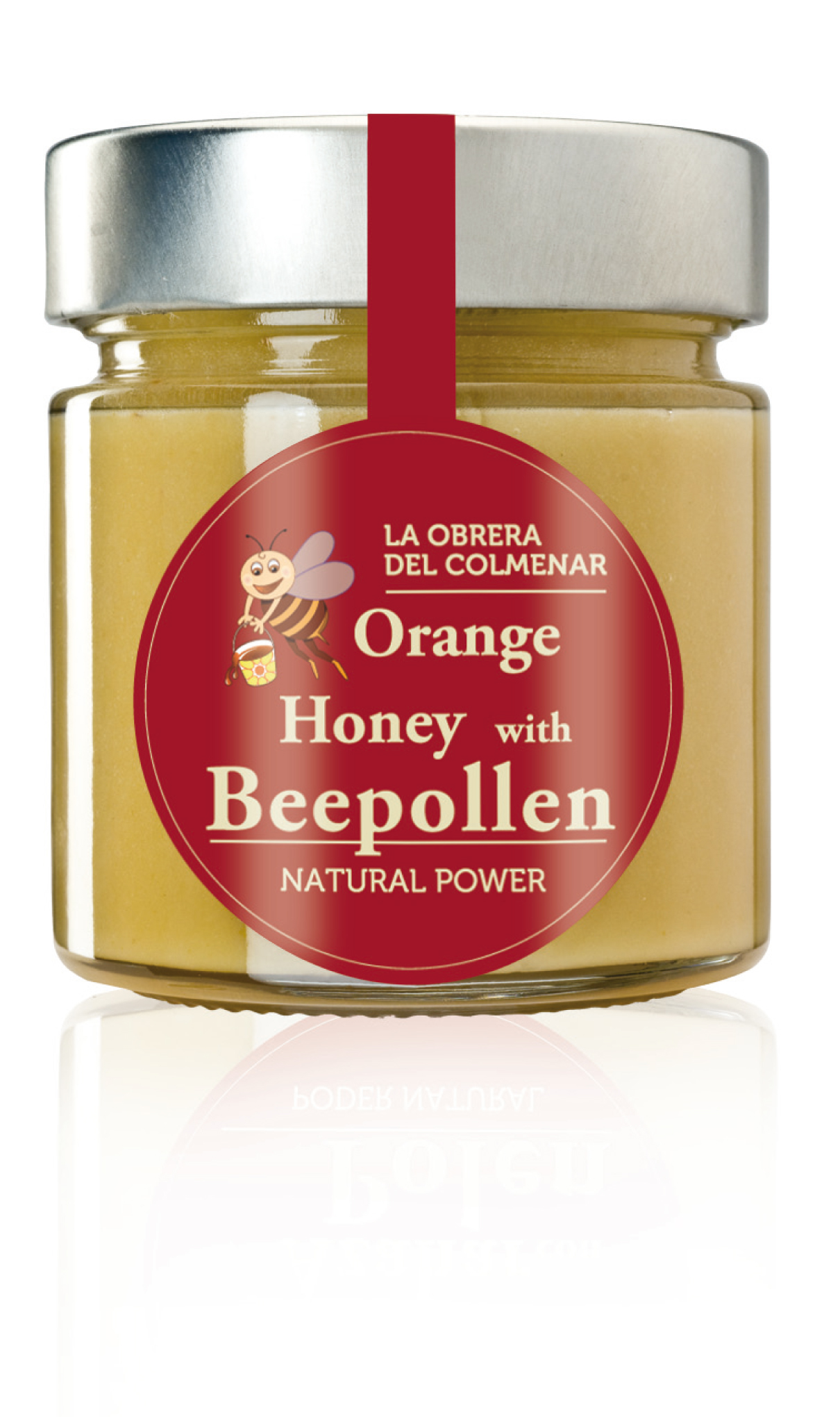 Orange Honey with Bee Pollen Elite Food Pte LtdElite Food Pte Ltd