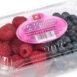 Duo of Raspberries and Blueberries