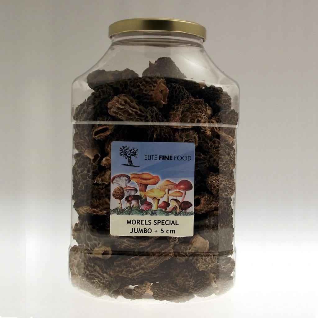 Dried Morels Jumbo 5cm Without Tail Elite Food Pte LtdElite Food Pte Ltd